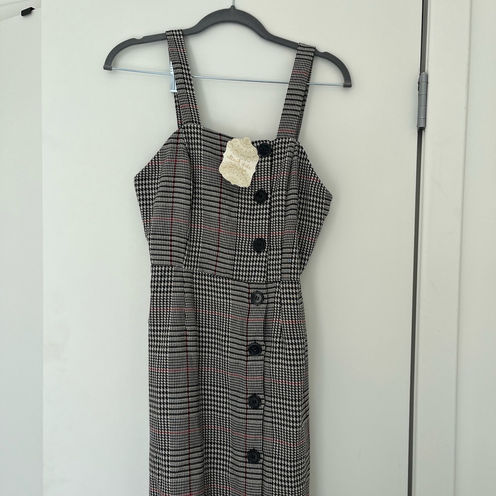 NWT plaid dress